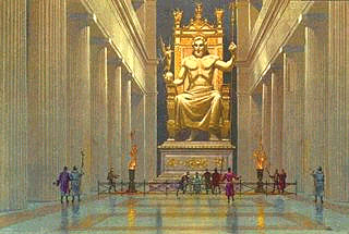 Statue of Zeus at Olympia