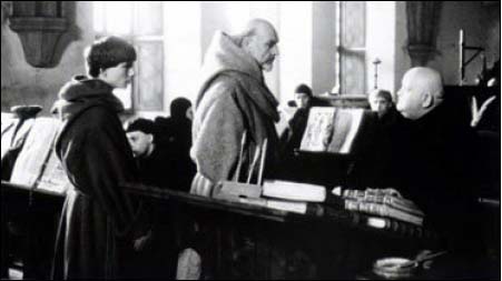 Monastic library in the movie The Name of the Rose