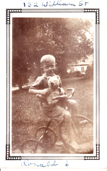 Dad and Teddy
