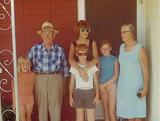With Aunt Mary