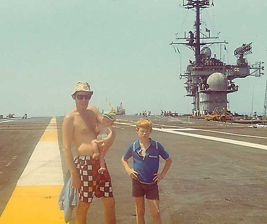 Dad, Rob, and Dan