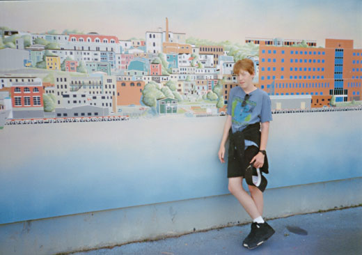 Danny, Rose Garden Mural 1995