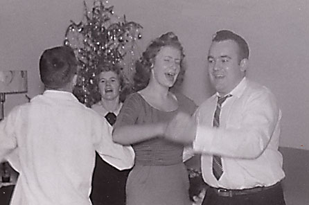 Mom singing up a storm