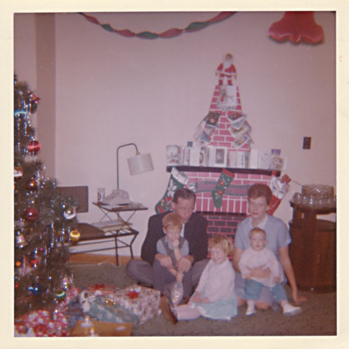 Visiting Aunt Lil in Hamilton, 1960s
