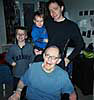 Dad with Rob, Jacob, and Jack