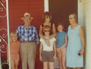 With Aunt Mary